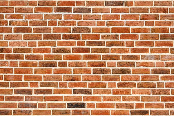 Eine Backsteinmauer